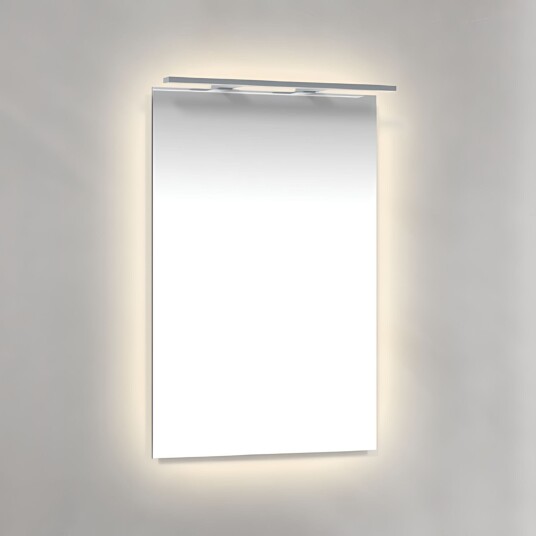 Macro Design Speil Rampe-belysning LED - med Ambilight Krom / 45cm Macro Design Speil Rampe-belysning LED - med Ambilight Krom / 45cm
