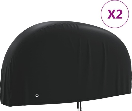  Sykkeltrekk 2 stk 200x70x110 cm 190T oxfordstoff