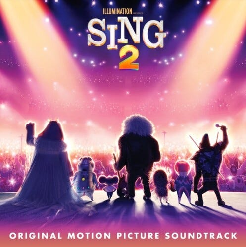 Filmmusikk  Sing 2 (Syng 2)  CD
