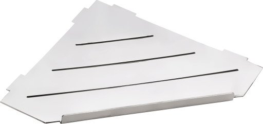 Kriss dusjhylle, polert rustfritt stål Kriss dusjhylle, polert rustfritt stål