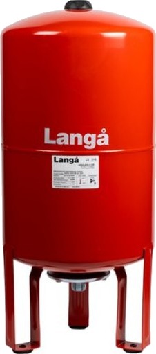Langå trykkekspansjonstank, 60L, oppvarming