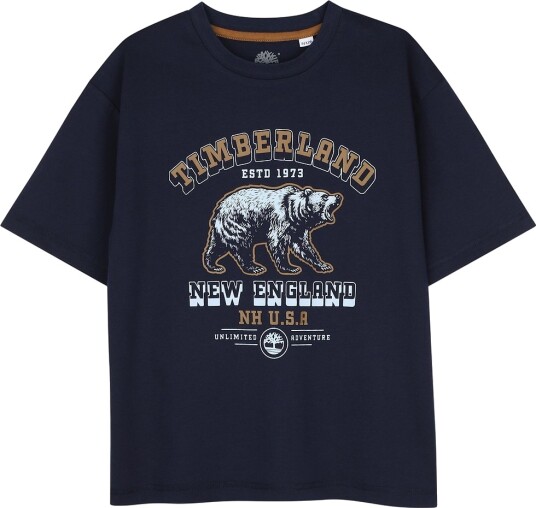 Timberland T skjorte Navy Timberland 6 år (116) T skjorte Brun Marineblå