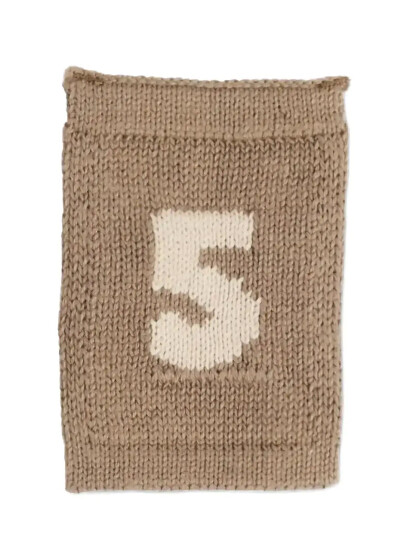 Smallstuff Strikket Flagg 5 Nature Beige One Size