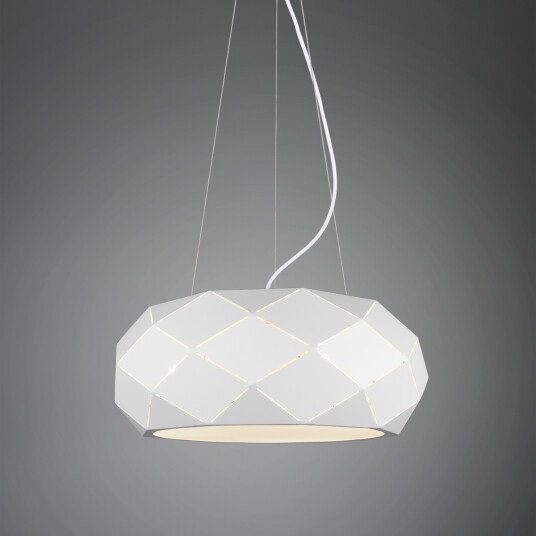 Trio Lighting Zandor takpendel 3 lys - Hvit