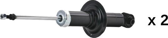 RIDEX 854S20887 Støtdemper