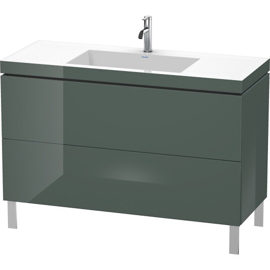 Duravit L-Cube Servantskap m/2 skuffer 1200x698x480 mm Dolomittgrå HG