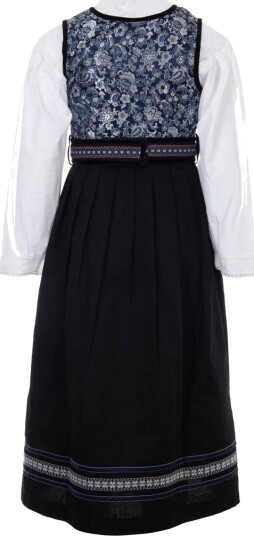 Salto Oline Festdrakt Sølv/Blå (116 / 6 år)