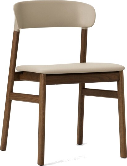 Normann Copenhagen Herit Spisestol Skinntrukket Røkt Eik/ Sand