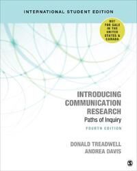 Introducing Communication Research - International Student Edition Av Donald Treadwell, Andrea M. Davis