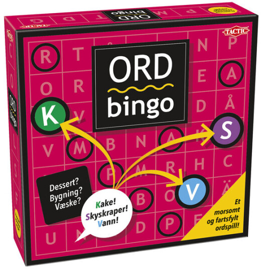 Ordbingo familiespill - Engasjerende språkutvikling for hele familien Ordbingo familiespill - Engasjerende språkutvikling for hele familien