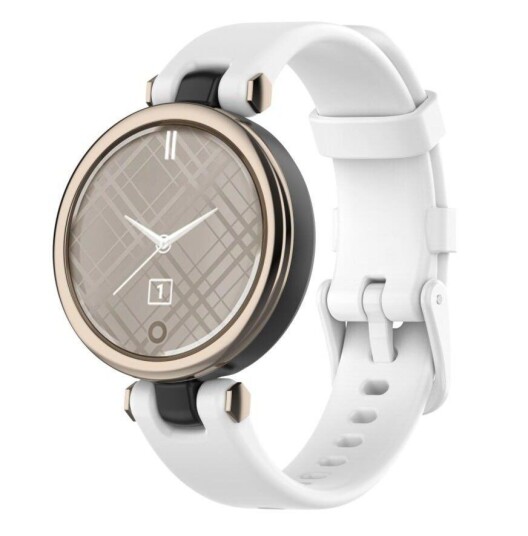 INCOVER Garmin Lily Silikon Rem (20 mm) - Hvit