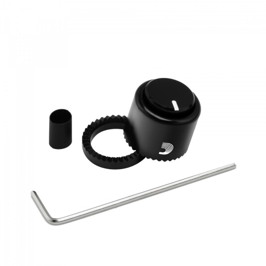 D'Addario Pw-Lnpl-01b Loknob Pro Large Metal - Svart D'Addario Pw-Lnpl-01b Loknob Pro Large Metal - Svart