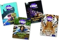 Pro-Ject Pimm Janice Project X CODE Extra: Green Book Band Oxford Level 5: Jungle Trail and Shark Dive Mixed Pack of 4 Pro-Ject Pimm Janice Project X CODE Extra: Green Book Band Oxford Level 5: Jungle Trail and Shark Dive Mixed Pack of 4