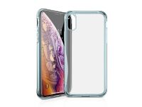 ITSKINS NANO ICE cover til iPhone XS / X®. Lyseblå og gennemsigtig
