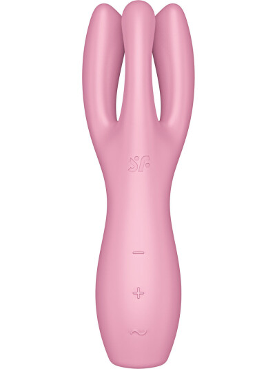 Satisfyer: Threesome 3 Vibrator, rosa