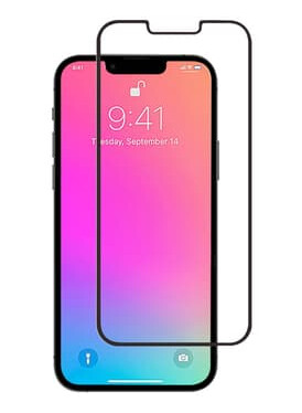 Screenor Screenor Privacy 360 - Skjermbeskyttelse For Mobiltelefon - Glass - Rammefarge Svart - For Apple Iphone 13, 13 Pro