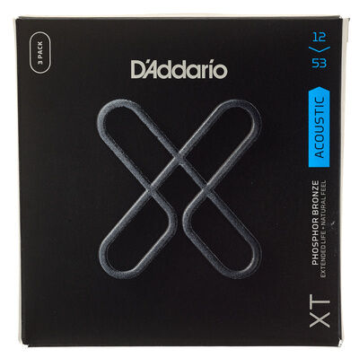 D"Addario XTAPB1253-3P Western XT Ph.B. (012-053) 3-pakning