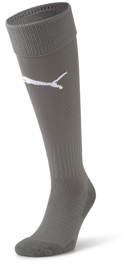 Puma Team Liga Socks Core fotballstrømpe unisex 43-46 Smoked Pearl-puma Wh