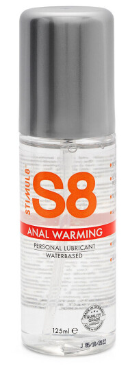 Stimul8 S8 Anal Warming Waterbased Lubricant 125 ml