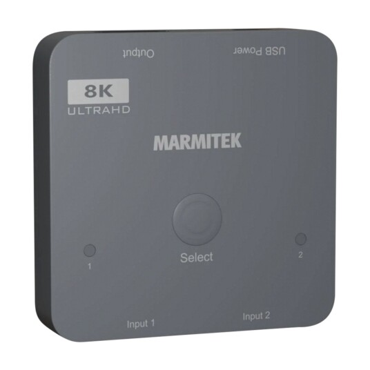 Marmitek Connect 720 HDMI-Bryter 8K 60 Hz Grå Marmitek Connect 720 HDMI-Bryter 8K 60 Hz Grå