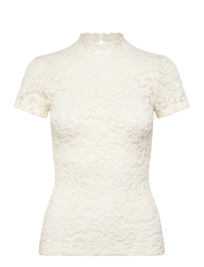 Rosemunde Rwdelicia Capsleeve Regular T Neck   Cream   M