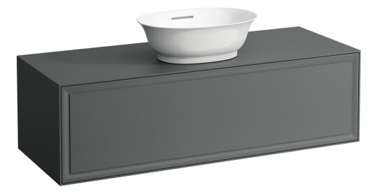 Laufen The New Classic Servantskap 1175x455 mm m/topp Trafikkgrå