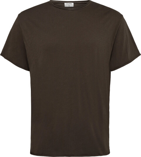 Filippa K Roll Neck Tee Brown L