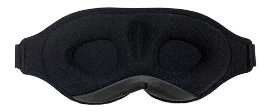 INF Komfortabel sovemaske / øyemaske Sort INF Komfortabel sovemaske / øyemaske Sort