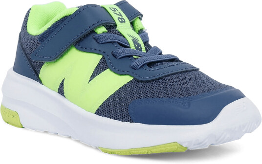 New Balance New Balance Freshfoam 578 Kids Bungee Lace With Top Strap Navy 18.5