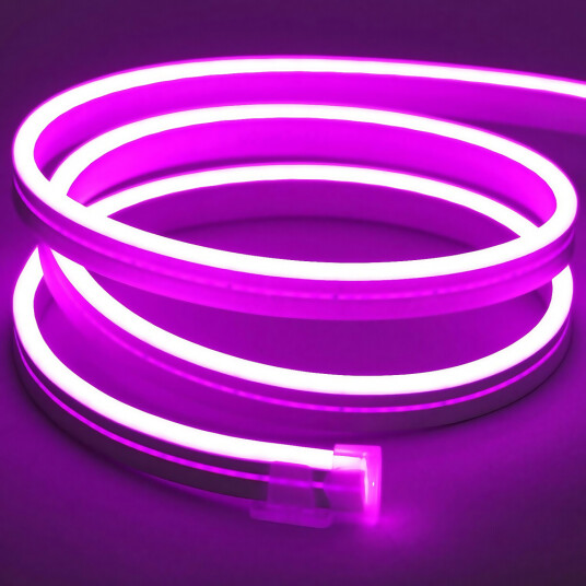Ledlife 8W pr. meter Lilla 8x16 CLIP ON Neon Flex LED 24V DC IP67 Ledlife 8W pr. meter Lilla 8x16 CLIP ON Neon Flex LED 24V DC IP67