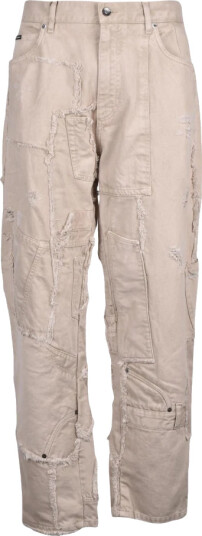 Dolce & Gabbana Herre Jeans Beige S, Dolce & Gabbana Herre Jeans Beige S,