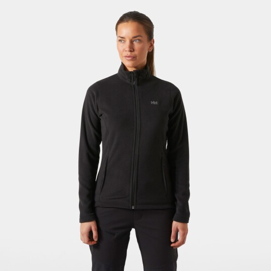 Helly Hansen Dame Daybreaker Fleece jakke Med Glidelås Svart S