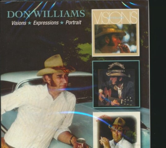 Don Williams  Visions/Expressions/Portrait  CD