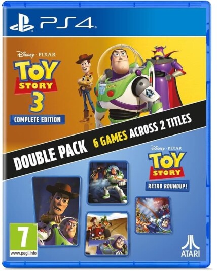 Toy Story: Retro Roundup! and Toy Story 3 PS4 UIE3478