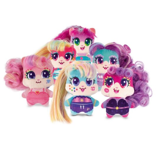 Hamstars Cutie Popstjerne Plysjbamse 8,5cm - Mikrofon Party Hamstars Cutie Popstjerne Plysjbamse 8,5cm - Mikrofon Party