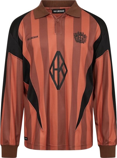 HAN Kjøbenhavn Football Long Sleeve Tee RUSTY ORANGE XL HAN Kjøbenhavn Football Long Sleeve Tee RUSTY ORANGE XL