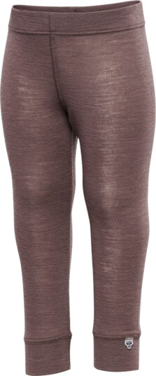 Hummel Twilight Mauve Mini Ull Rib Leggings 74