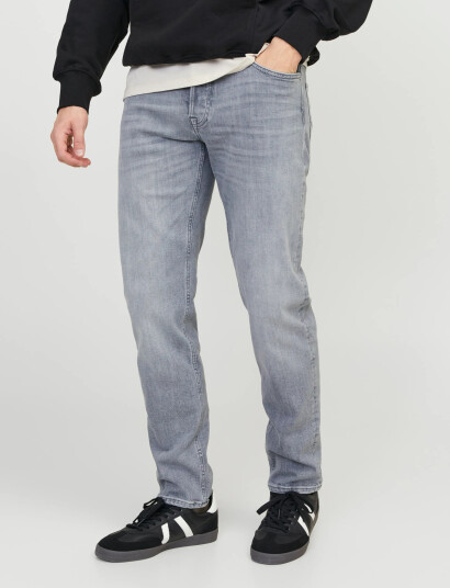Jack & Jones Jjimike Jjoriginal Jj 811 Noos   Grey   32 x 30
