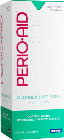 Dentaid Perio·Aid Maintenance Munnskyll 0,05 % Klorheksidin + 0,05 % CPC 1 liter