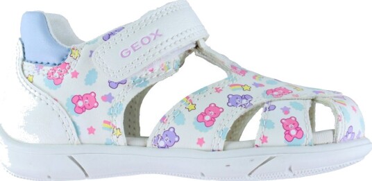 Geox Sandaler Zapito Hvit/Lyseblå m. Bamser Geox 24 Sandals Geox Sandaler Zapito Hvit/Lyseblå m. Bamser Geox 24 Sandals