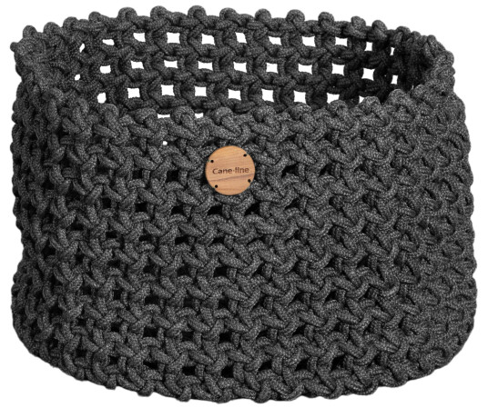 Cane-line Soft Rope kurv Mørkegrå 50 cm Grå