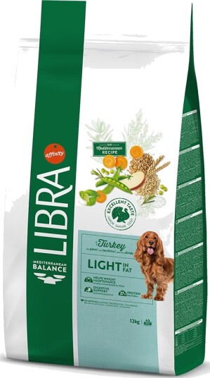 Affinity Libra Tørrfôr Libra Light Til Hunder Kalkun 2 X 12 kg Affinity Libra Tørrfôr Libra Light Til Hunder Kalkun 2 X 12 kg