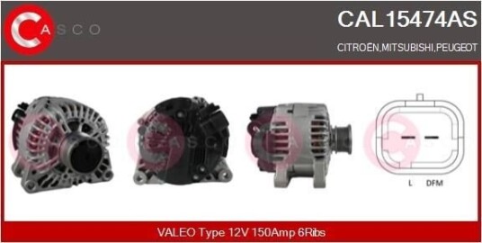 CASCO CAL15474AS Dynamo CASCO CAL15474AS Dynamo