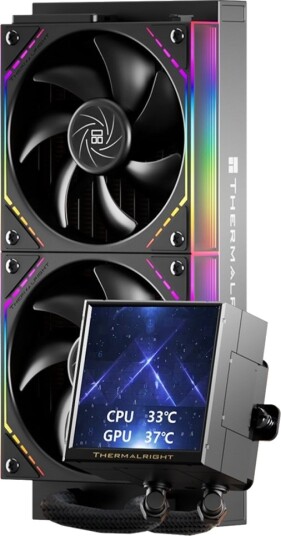 Thermalright Peerless Vision 240 ARGB svart Peerless Vision 240 Argb Black
