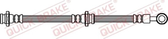 QUICK BRAKE 50.881 Bremseslange QUICK BRAKE 50.881 Bremseslange