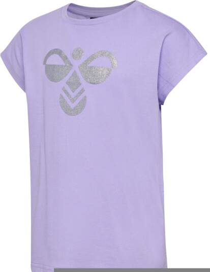 Hummel Diez T-skjorte Lavender 146 Hummel Diez T-skjorte Lavender 146