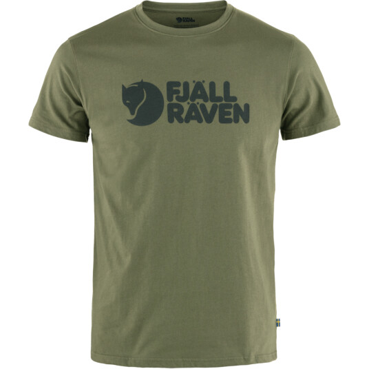 Fjellreven Logo T-shirt, Herre Laurel Green S