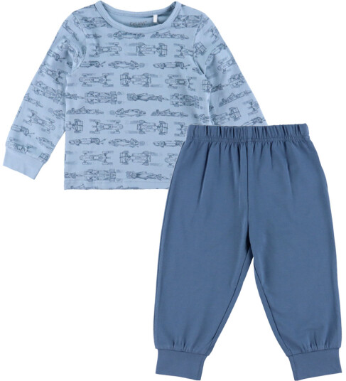 CeLaVi Pyjama Set Ls Grey 90