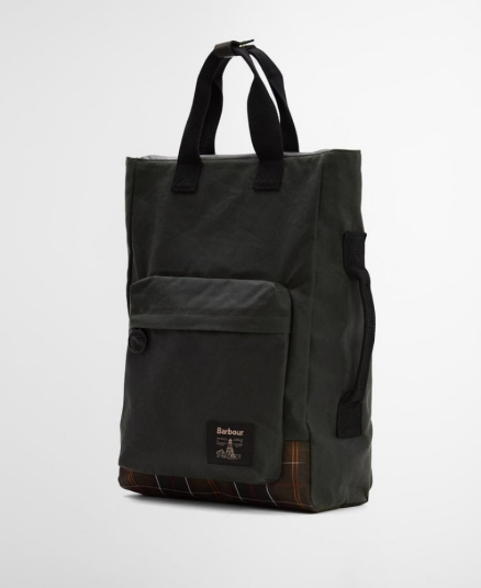 Barbour field wax backpack sage sg91 ryggsekk dame grønn 0