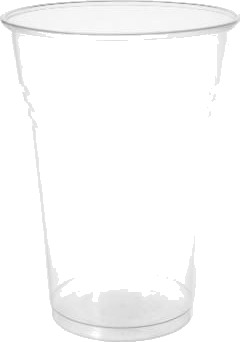 Plastglass 75 Cl Ø115x155 Mm Pp Klar 25 Stk/Pose